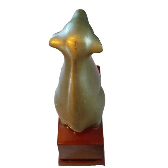 Vintage 80's Great City Traders Bull and Bear Bookends Bronzed Br… - Picture 12 of 16